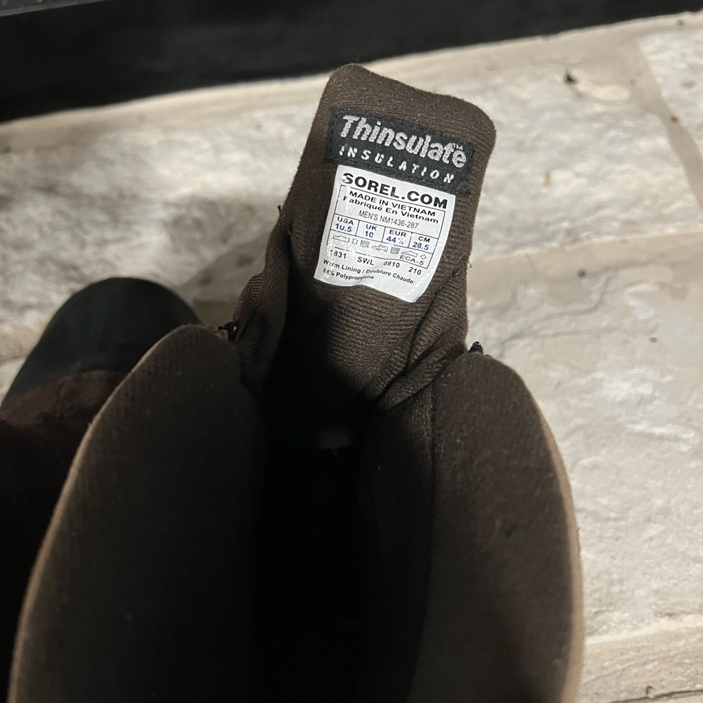 Sorel Brown Insulated Boots EUC